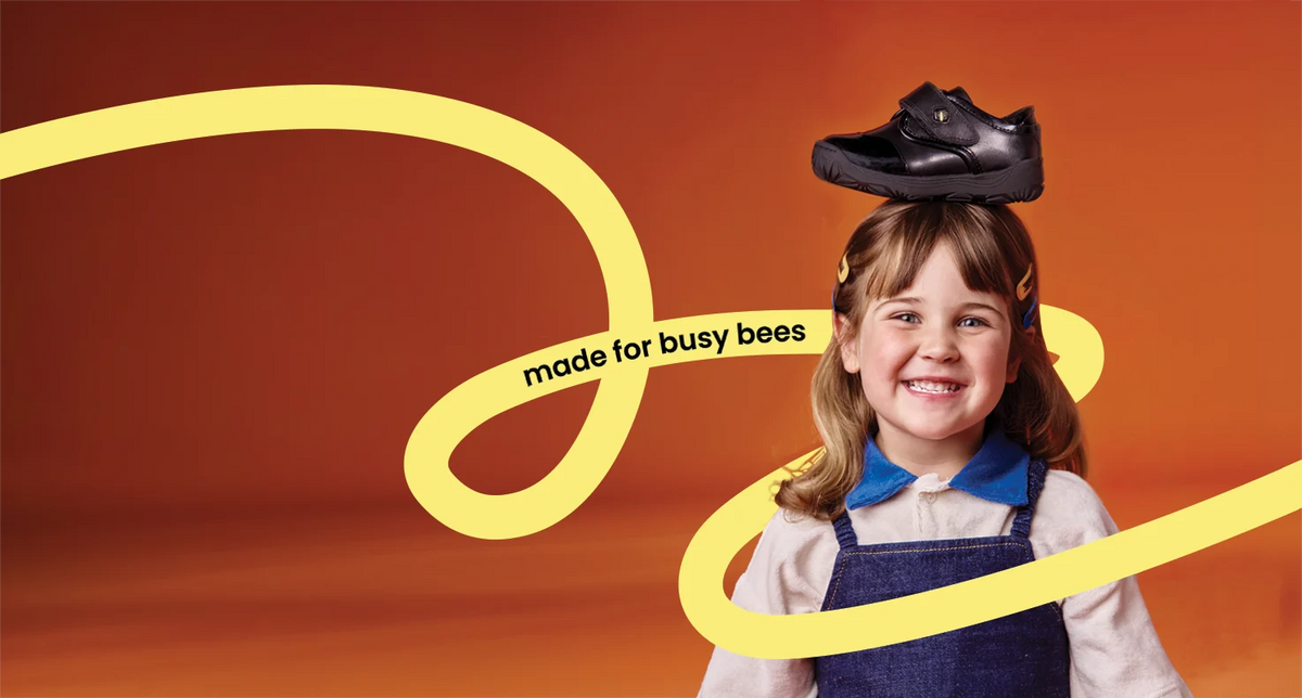BLCK.B primary school shoes — Black B kids footwear UK